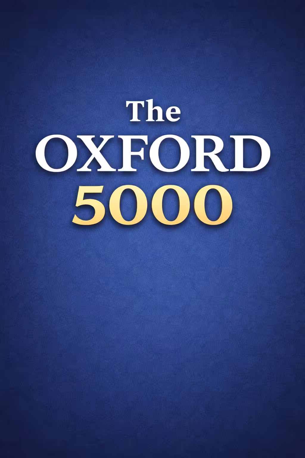 The Oxford 5000